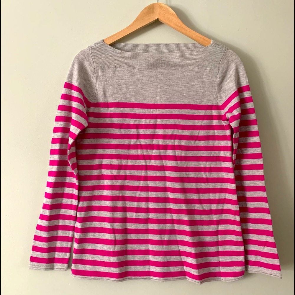 Gap Bateau Necked Wool Blend Sweater XS
